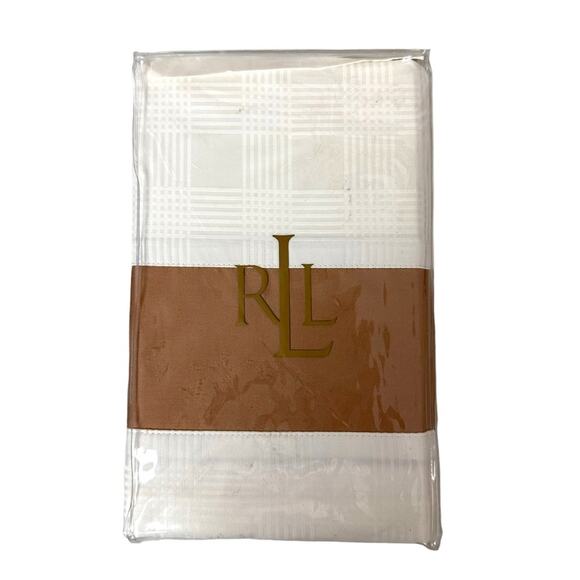 Lauren Ralph Lauren Suite Pillow Sham Standard Glen Plaid Camel New in Package - Picture 8 of 10